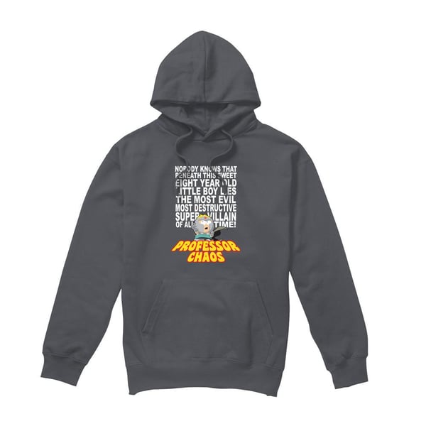 South Park Mens Professor Chaos Hoodie South Park Mens Professor Chaos Hoodie