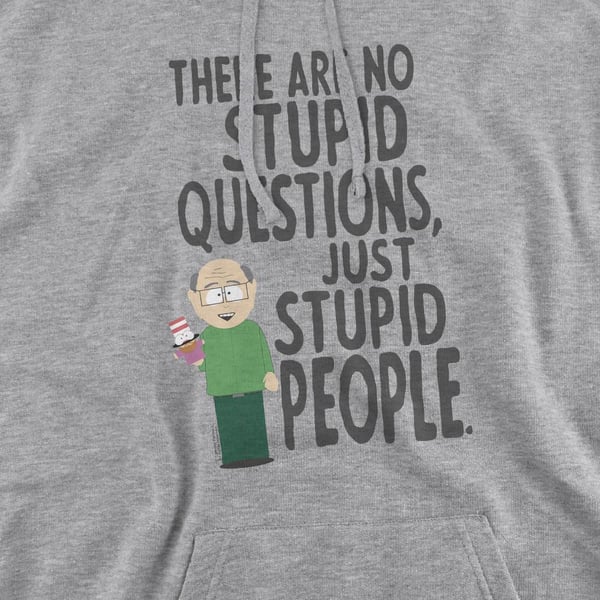 South Park Mens Mr Garrison Hoodie