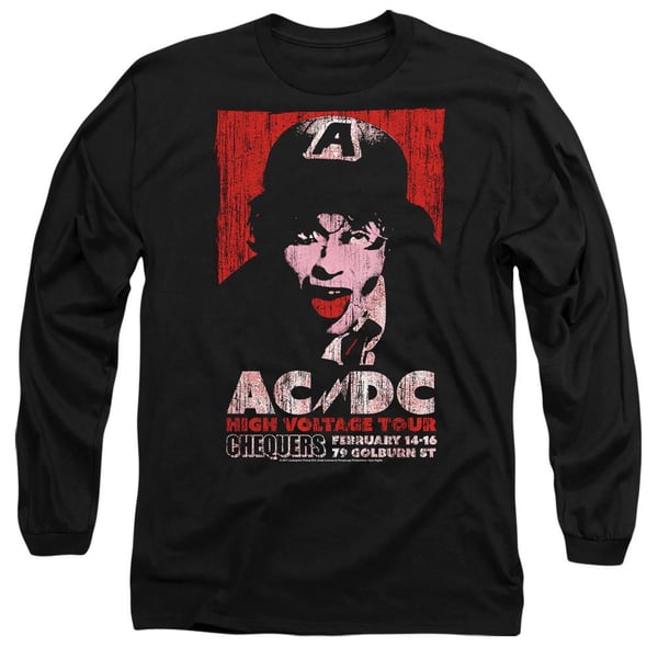AC/DC Unisex Aikuisten High Voltage Live 1975 T-paita