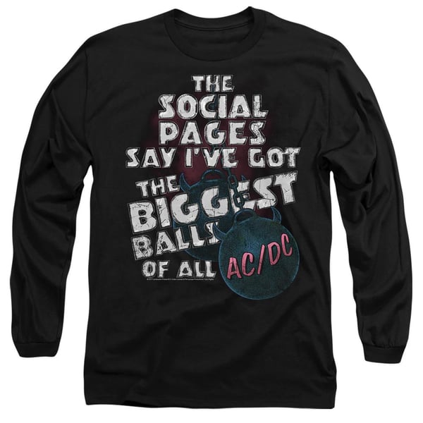AC/DC Unisex Vuxen Big Balls T-shirt
