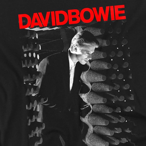 David Bowie Unisex Adult Station to Station T-Shirt