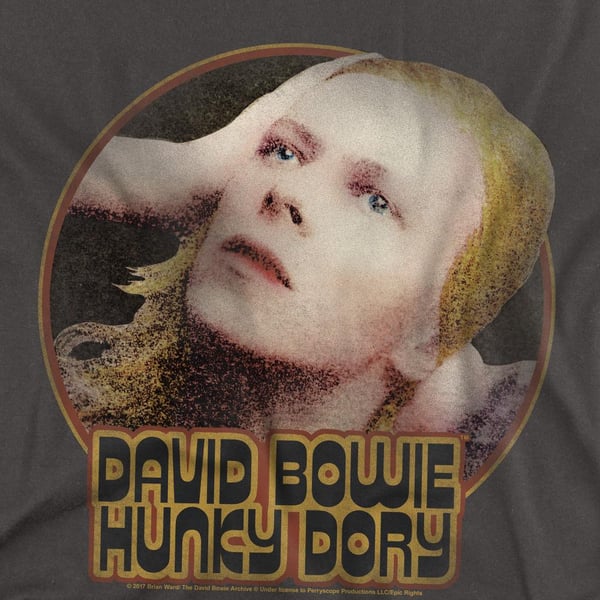 David Bowie Unisex Aikuisten Hunky Dory Ympyrä T-paita