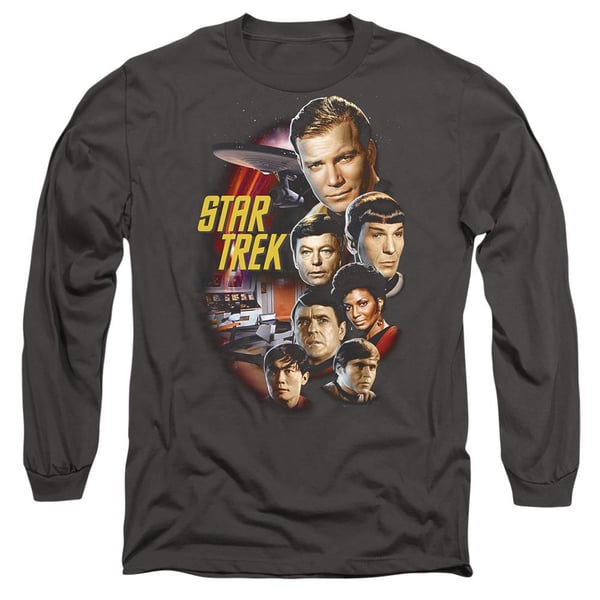 Star Trek Unisex Adult Classic Crew T-Shirt