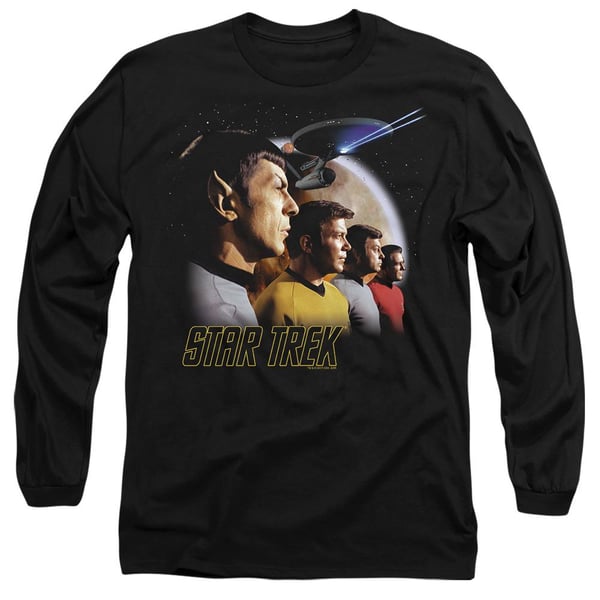 Star Trek Unisex Adult Forward to Adventure T-Shirt Star Trek Unisex Adult Forward to Adventure T-Shirt