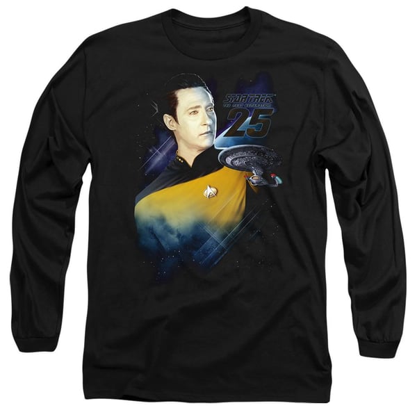 Star Trek Unisex Adult 25th Data T-Shirt
