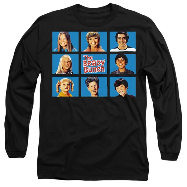 The Brady Bunch Unisex T-shirt med ramme til voksne The Brady Bunch Unisex T-shirt med ramme til voksne