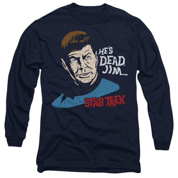 Star Trek Unisex Adult He´s Dead Jim T-Shirt Star Trek Unisex Adult He´s Dead Jim T-Shirt
