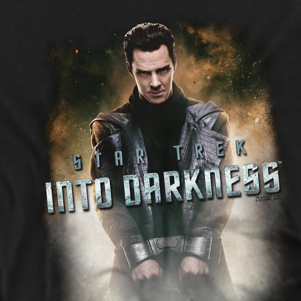 Star Trek: Into Darkness Unisex aikuisten Darkness Harrison T-paita