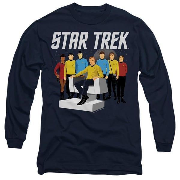 Star Trek Unisex aikuisten Vector Crew T-paita