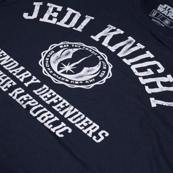 Star Wars Mens Legendary Defenders Of The Republic Jedi Knight T-Shirt