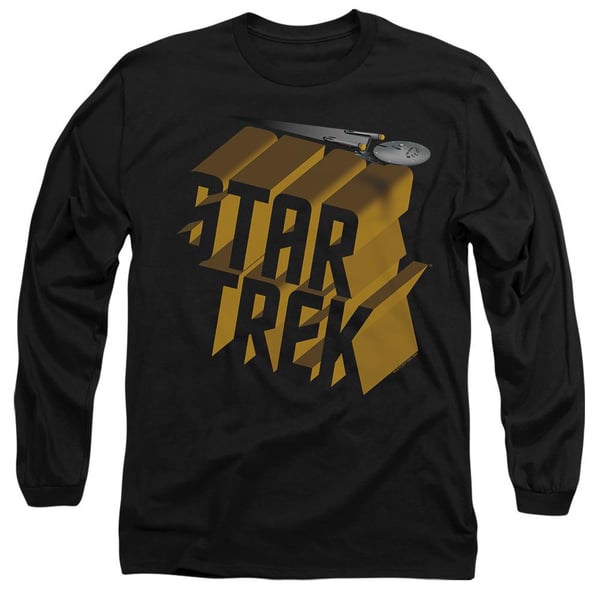 Star Trek Unisex Aikuisten 3D-logo T-paita