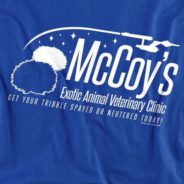 Star Trek Unisex Adult McCoy´s Clinic T-Shirt