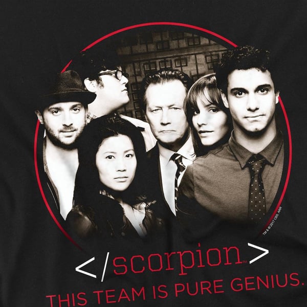 Scorpion Unisex Aikuisten Cast T-paita