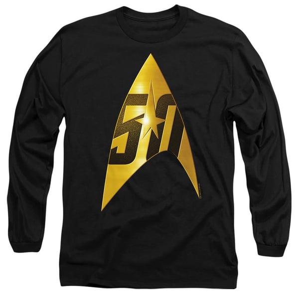 Star Trek Unisex Adult 50th Anniversary Delta T-Shirt Star Trek Unisex Adult 50th Anniversary Delta T-Shirt