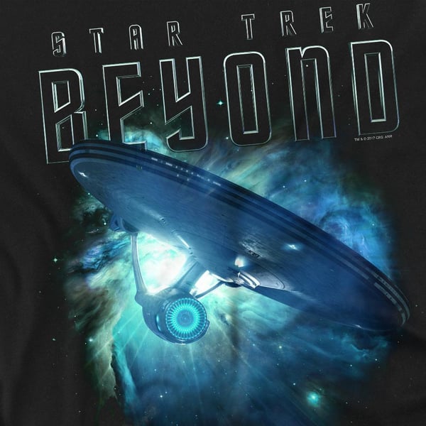 Star Trek Beyond Unisex aikuisten Voyage T-paita