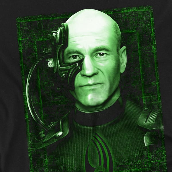 Star Trek Unisex aikuisten Locutus of Borg T-paita
