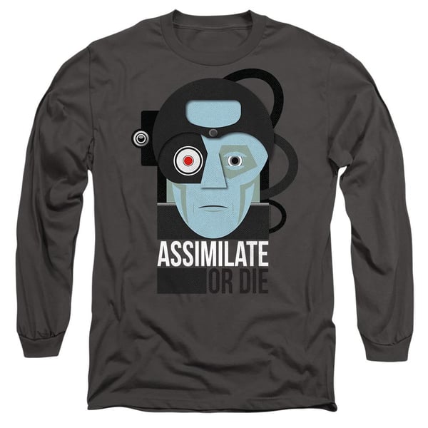 Star Trek Unisex Aikuisten Assimilate or Die T-paita