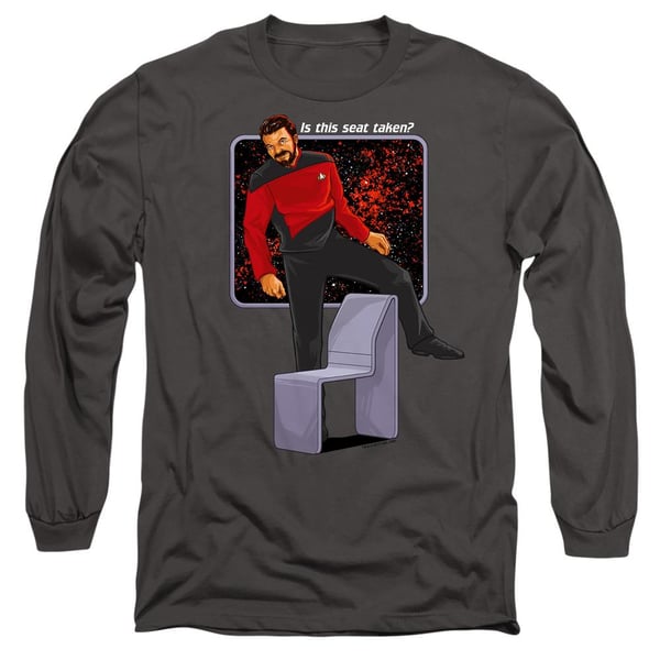 Star Trek Unisex Adult Is This Seat Taken T-Shirt Star Trek Unisex Adult Is This Seat Taken T-Shirt