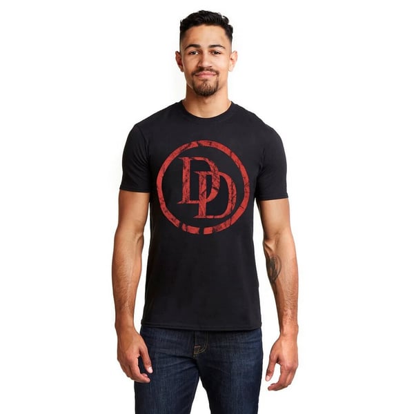 Daredevil T-shirt med logo til mænd