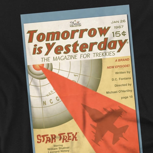 Star Trek Unisex Aikuisten The Original Series Jakso 19 T-paita