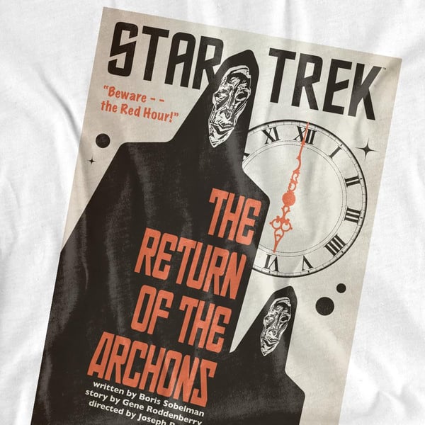 Star Trek Unisex Aikuisten The Original Series Jakso 21 T-paita