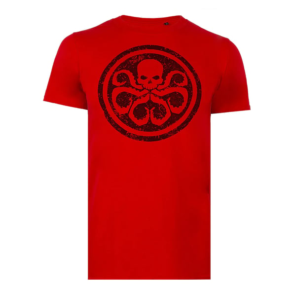 Marvel Mens Hydra Logo T-Shirt