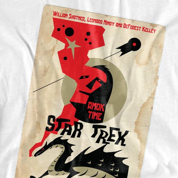 Star Trek Unisex Aikuisten The Original Series Jakso 30 T-paita