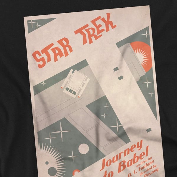 Star Trek Unisex Aikuisten The Original Series Jakso 39 T-paita
