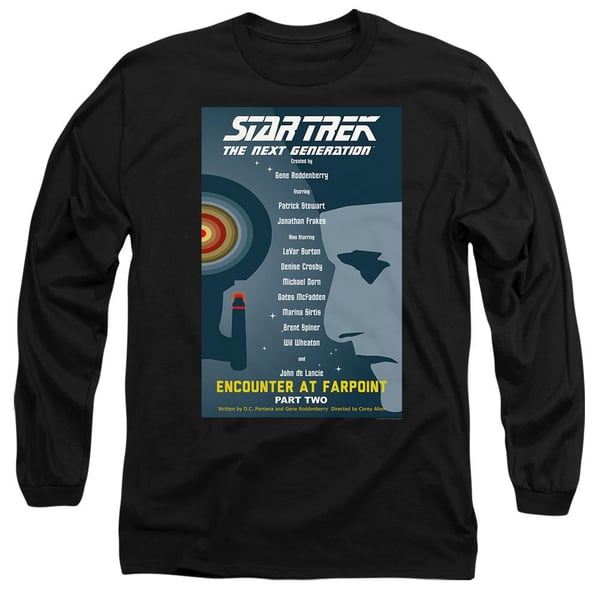 Star Trek Unisex Aikuisten The Next Generation Kausi 1 Jakso 2 T-paita