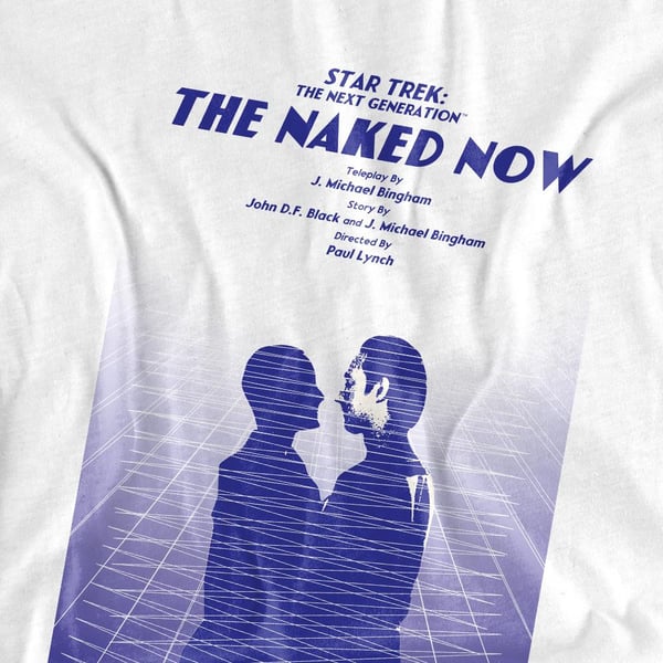 Star Trek Unisex Adult The Next Generation Season 1 Episode 3 T-Shirt