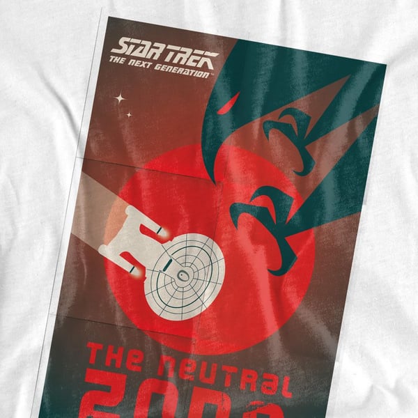 Star Trek Unisex Adult The Next Generation Season 1 Episode 26 T-Shirt