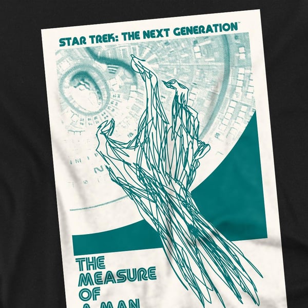 Star Trek Unisex Aikuisten The Next Generation Kausi 2 Jakso 9 T-paita
