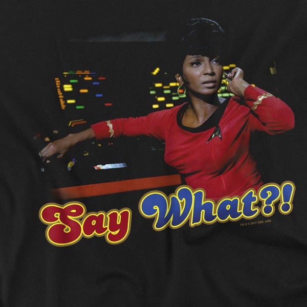 Star Trek Unisex Aikuisten Say What T-paita