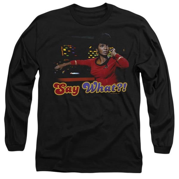 Star Trek Unisex Aikuisten Say What T-paita
