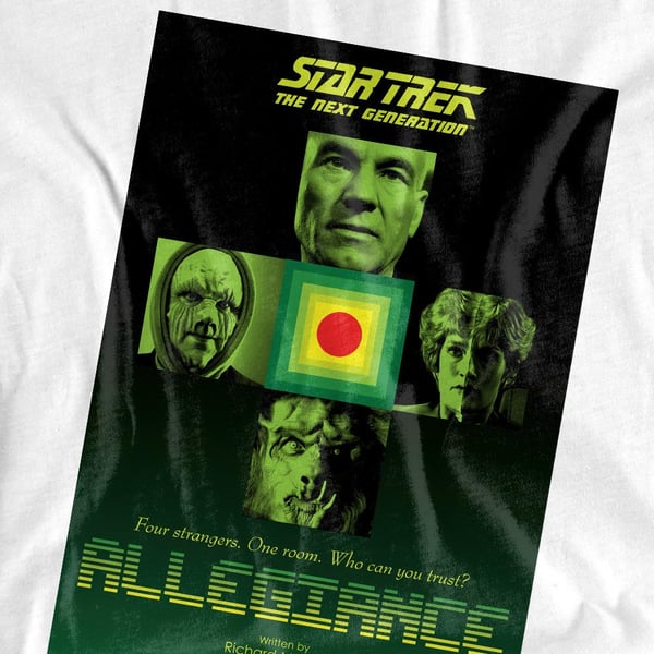 Star Trek Unisex Aikuisten The Next Generation Kausi 3 Jakso 18 T-paita