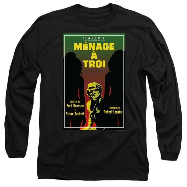 Star Trek Unisex Aikuisten The Next Generation Kausi 3 Jakso 24 T-paita