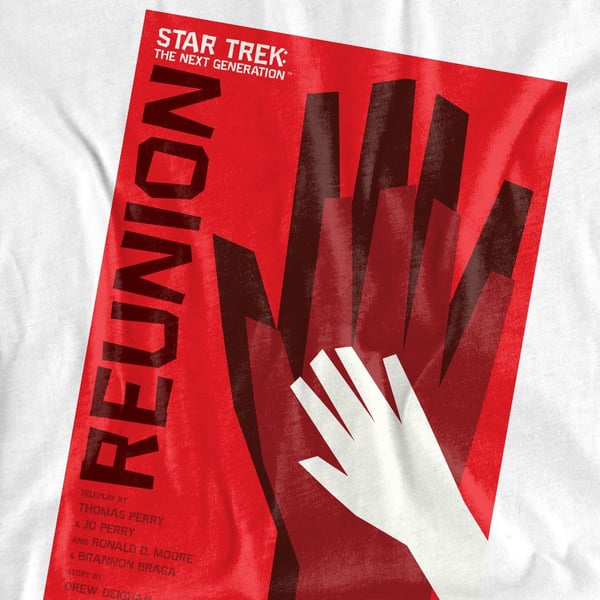 Star Trek Unisex Aikuisten The Next Generation Kausi 4 Jakso 7 T-paita