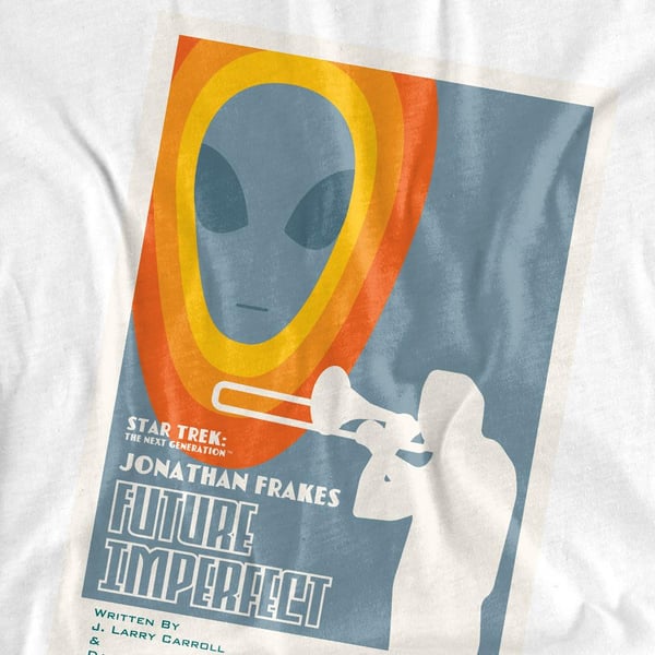 Star Trek Unisex Aikuisten The Next Generation Kausi 4 Jakso 8 T-paita