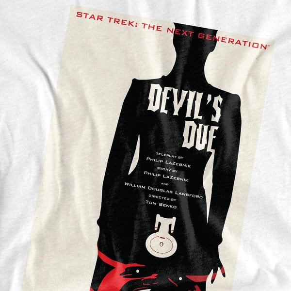 Star Trek Unisex Adult The Next Generation Season 4 Episode 13 T-Shirt Star Trek Unisex Adult The Next Generation Season 4 Episode 13 T-Shirt