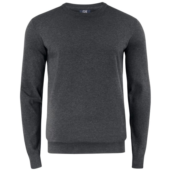 Cutter & Buck Mens Oakville Knitted Crew Neck Sweater Top