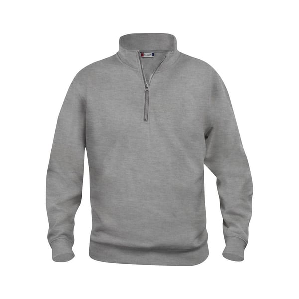 Clique Unisex voksen Basic Half Zip Sweatshirt med halv lynlås Clique Unisex voksen Basic Half Zip Sweatshirt med halv lynlås