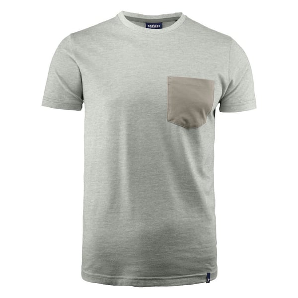 Harvest Unisex T-shirt i meleret portwillowmelange til voksne