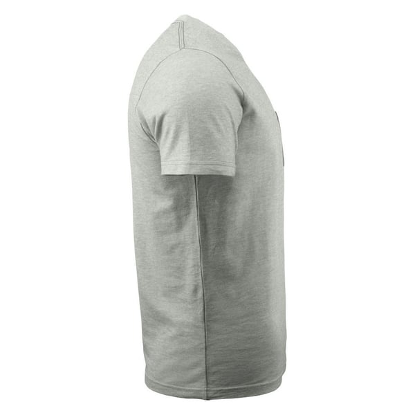 Harvest Unisex T-shirt i meleret portwillowmelange til voksne