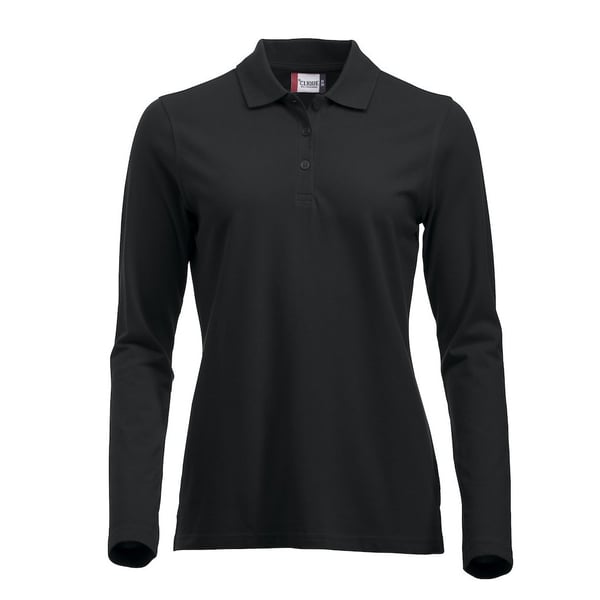 Clique Womens/Ladies Classic Marion Long-Sleeved Polo Shirt