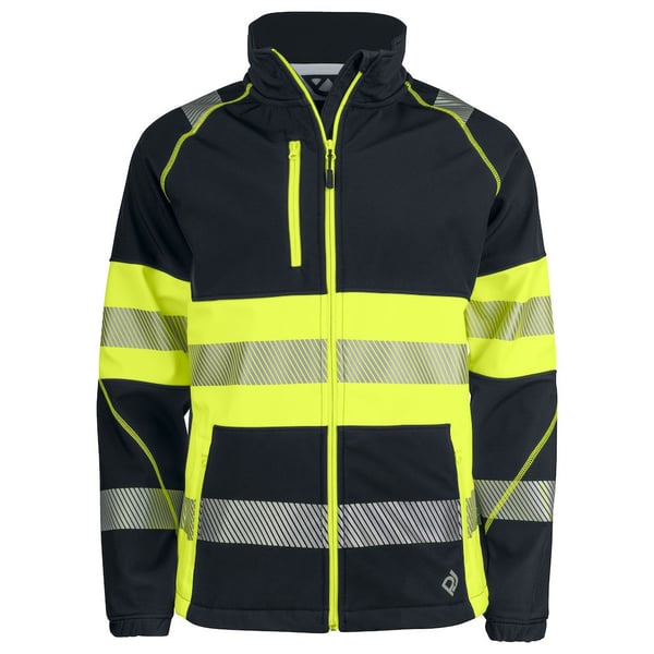 Projob High-Vis softshelljakke til mænd Projob High-Vis softshelljakke til mænd