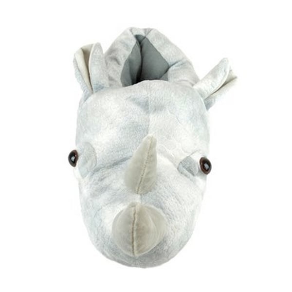 Slumberzzz Mens Rhinoceros Slippers