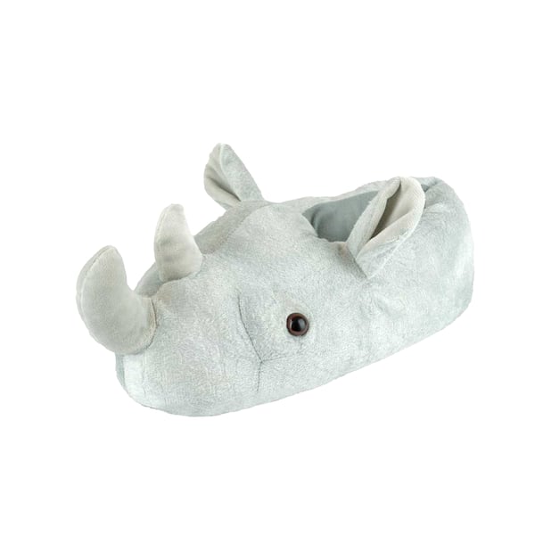 Slumberzzz Mens Rhinoceros Slippers