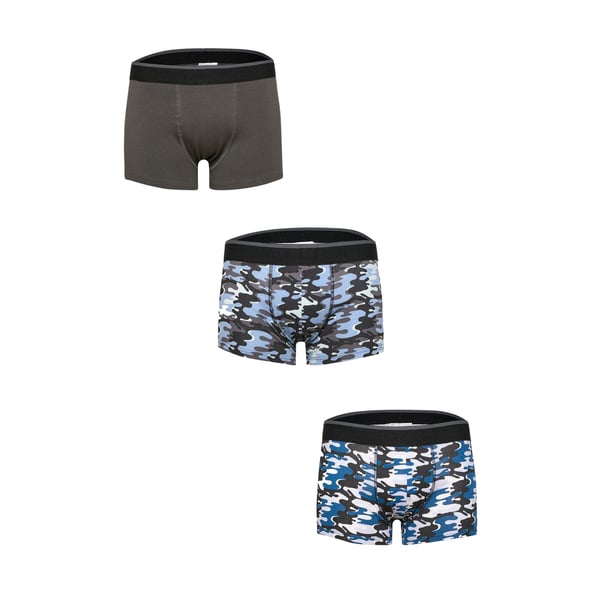 Tom Franks Boxershorts i camo til mænd (pakke med 3) Tom Franks Boxershorts i camo til mænd (pakke med 3)
