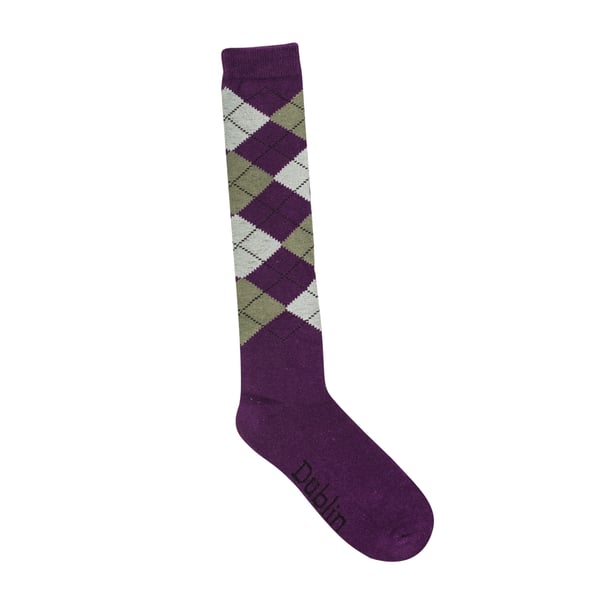 Dublin Unisex Argyle-sokker