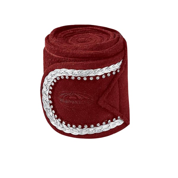 Weatherbeeta Fleece Bling Bandage For Horses (Set Of 4)